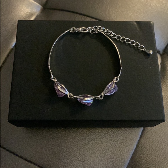 2/$10 Vintage Amethyst Bracelet - Picture 2 of 4